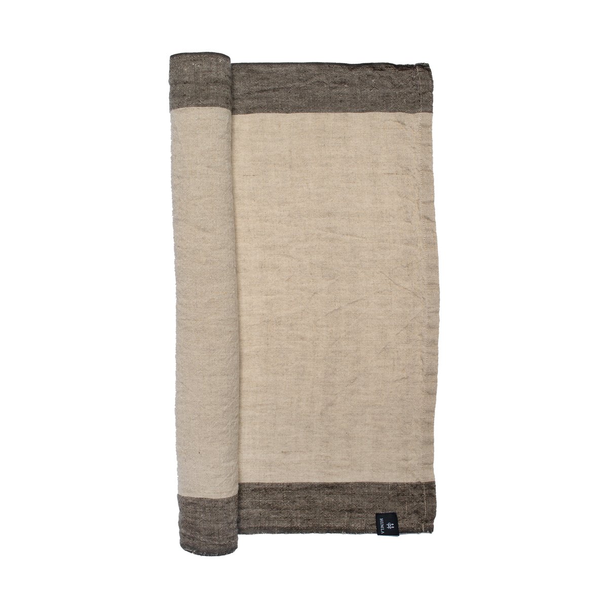 Himla Randolf kaitaliina 45 x 140 cm Kohl-natural