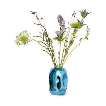 HK Objects lasimaljakko 21,5 cm - Blue chrome - HKliving