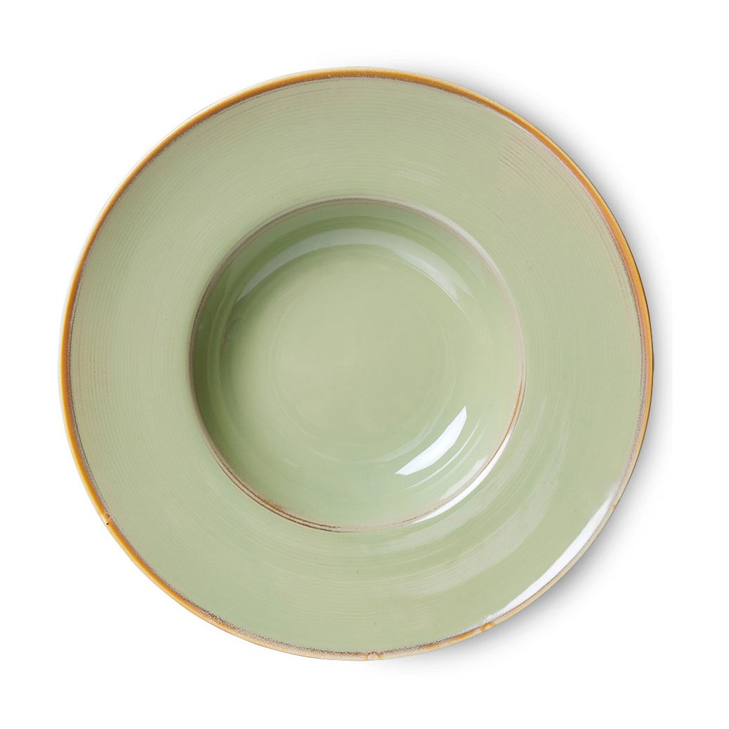 HKliving Home Chef -pastalautanen Ø 28,5 cm Moss green