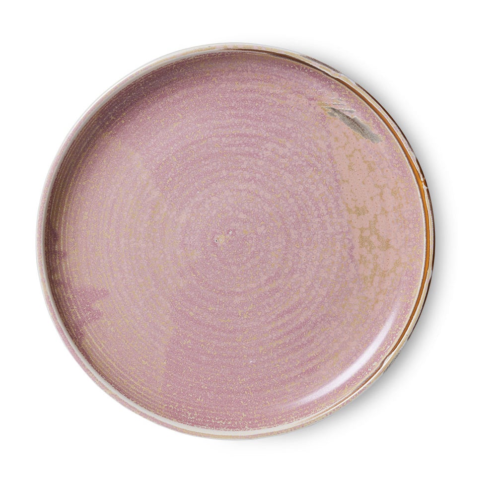 HKliving Home Chef -ruokalautanen Ø 26 cm Rustic pink