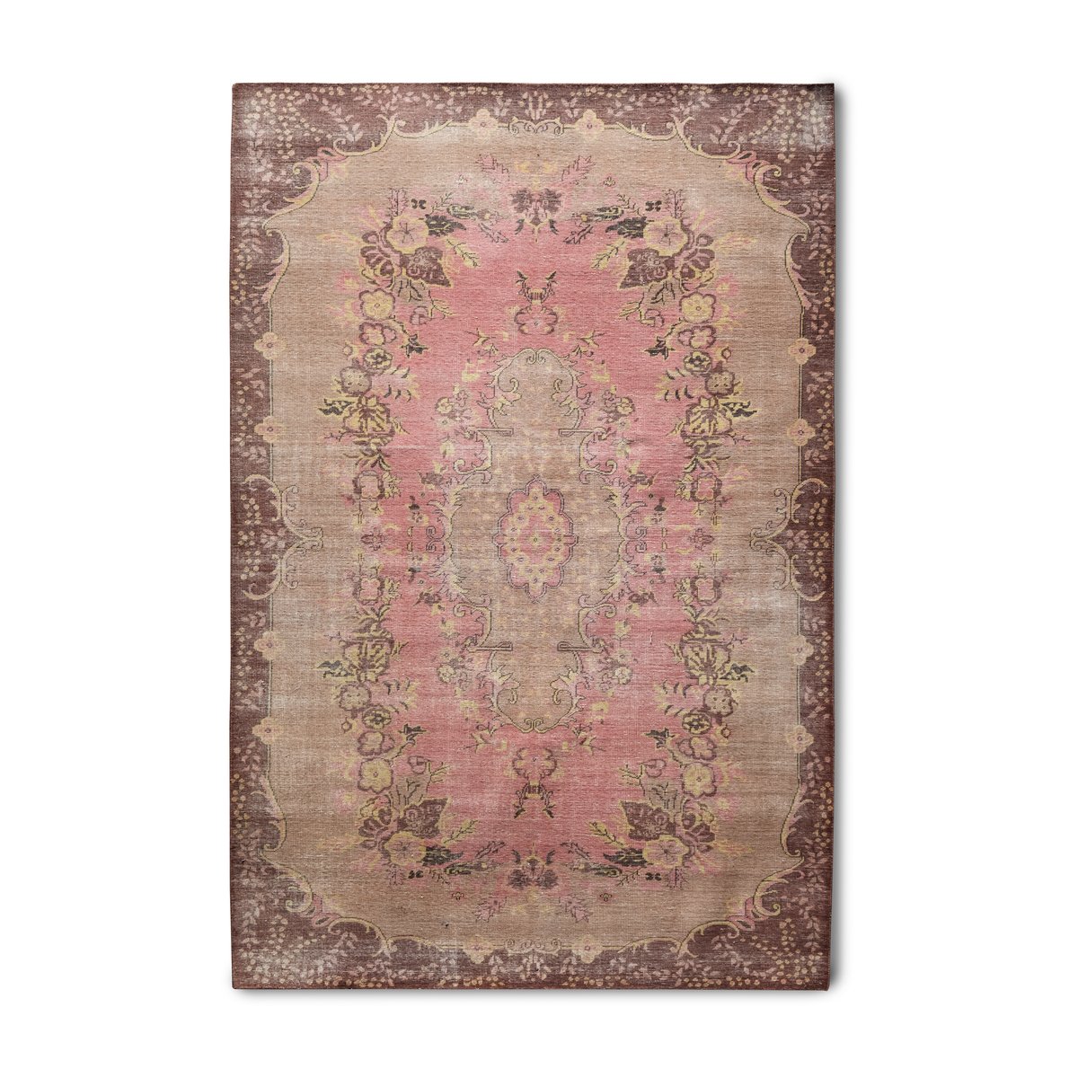 HKliving Wool villamatto 200 x 300 cm Pink