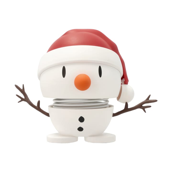 Hoptimist Soft Santa Snowman S -figuuri - Valkoinen - Hoptimist