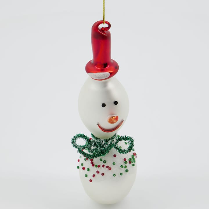 Frosty joulukuusenkoristeet 15,9 cm 3 kpl pakkaus - Valkoinen - House Doctor