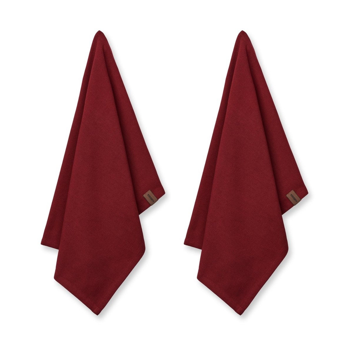 Humdakin Humdakin Recycled keittiöpyyhe 45 x 70 cm 2-pack Maroon