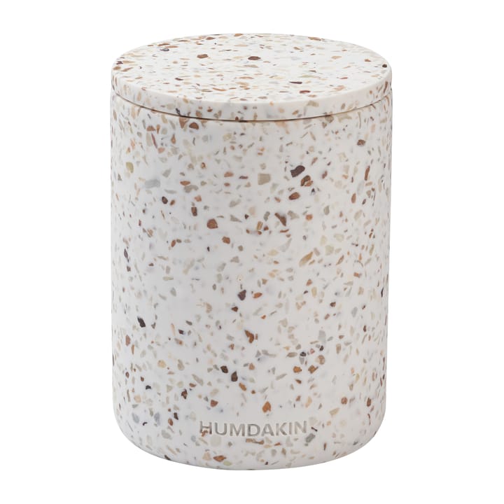 Humdakin Terrazzo kannellinen maljakko Ø 10 cm, Red/Beige Humdakin