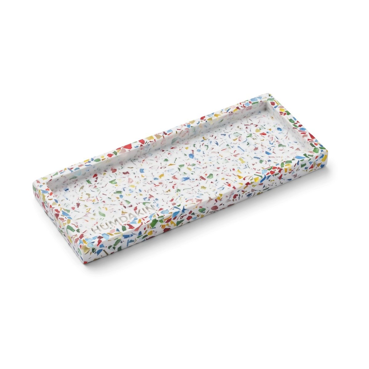 Humdakin Humdakin Terrazzo -tarjotin 10 x 25 cm Rainbow