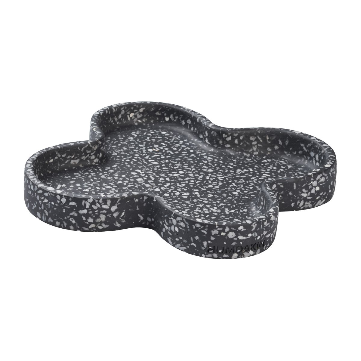 Humdakin Humdakin Terrazzo -tarjotin 27 cm Black