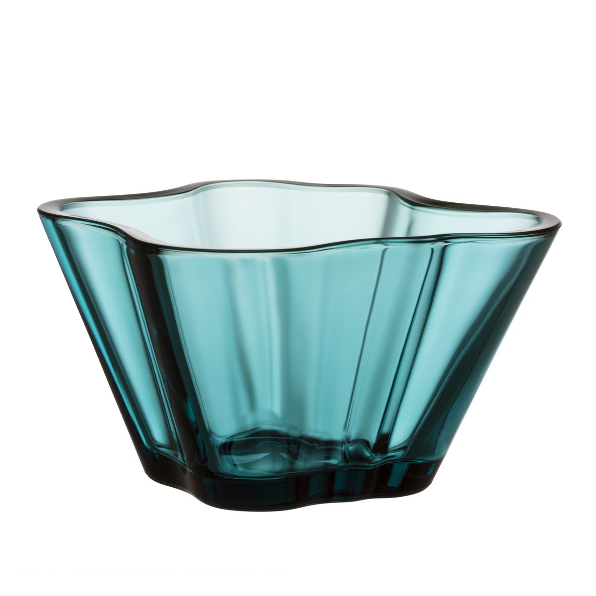 Iittala Alvar Aalto kulho 75 mm merensininen