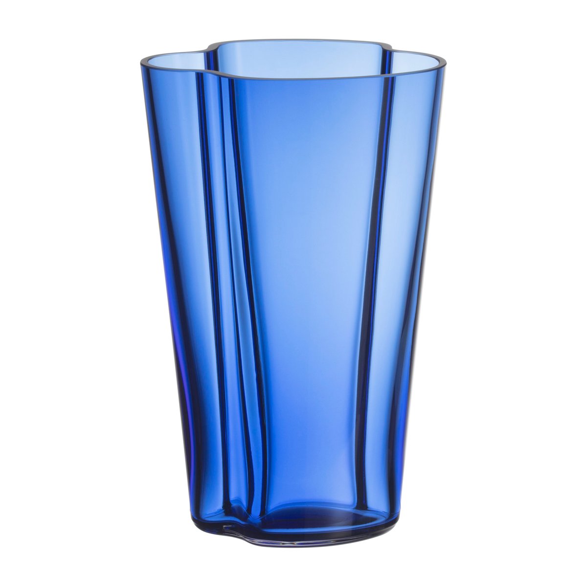 Iittala Alvar Aalto -maljakko ultramariininsininen 220 mm