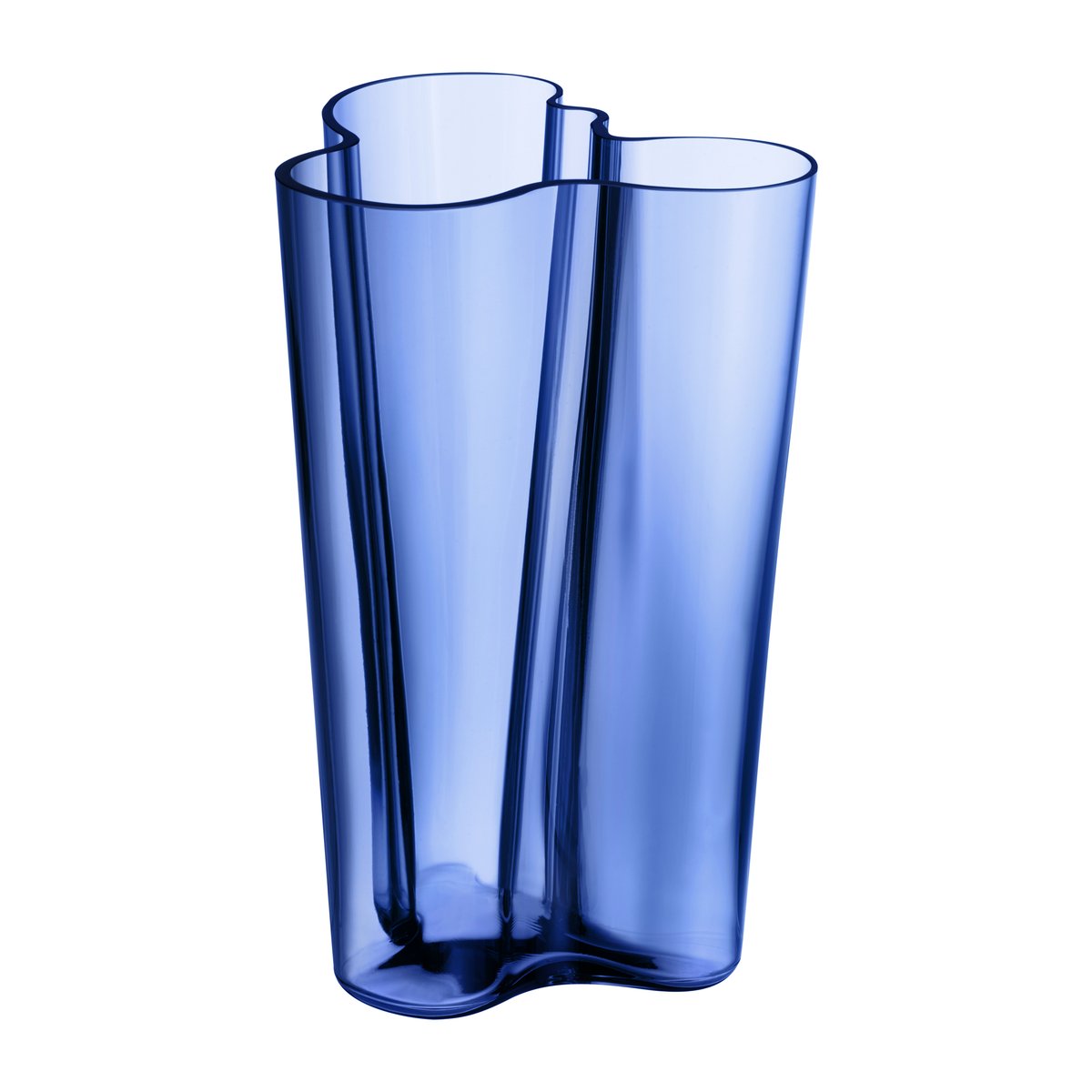 Iittala Alvar Aalto -maljakko ultramariininsininen 251 mm