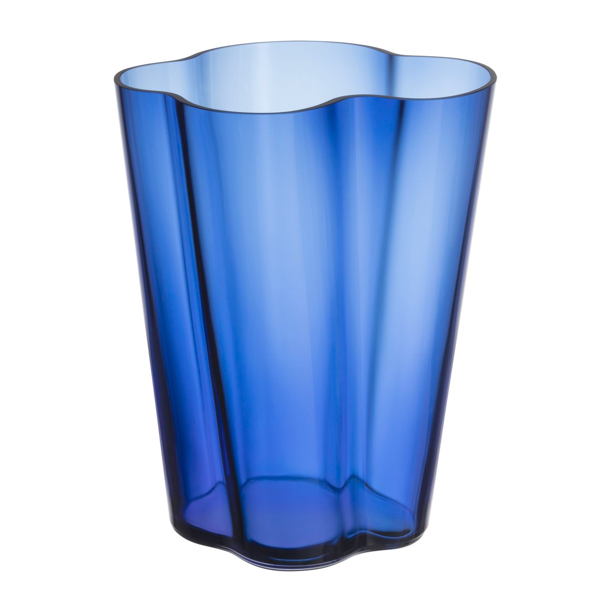 Iittala Alvar Aalto -maljakko ultramariininsininen 270 mm