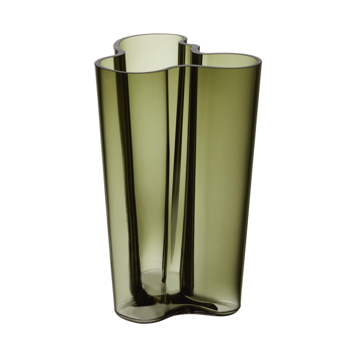 Iittala Alvar Aalto vase moss green 251 mm