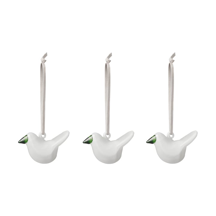 Iittala lasilintu 3-pack - Valkoinen. - Iittala