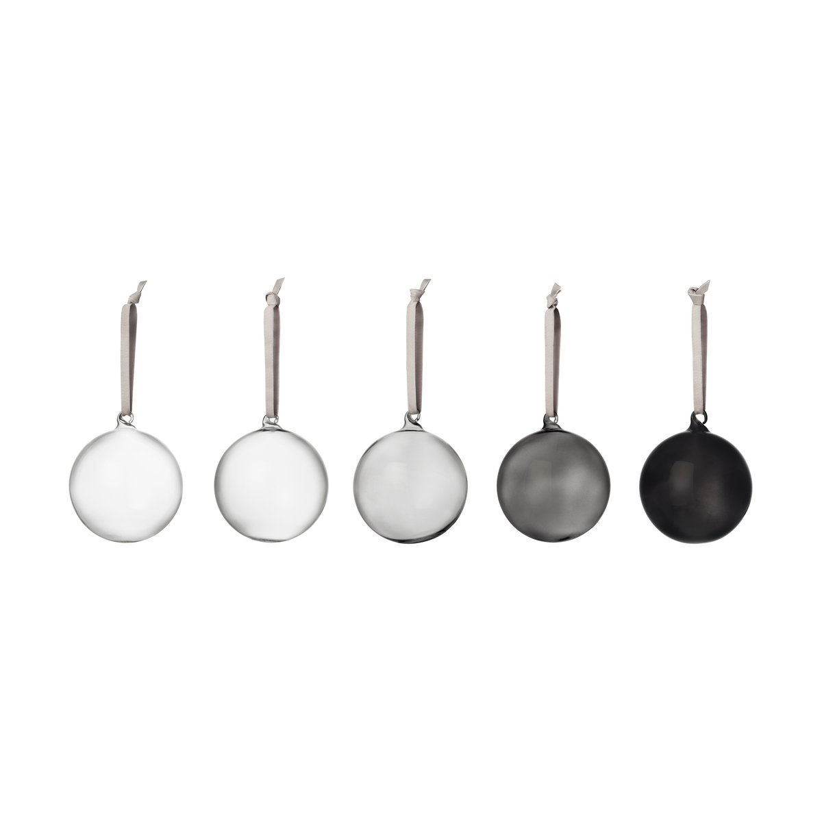 Iittala Iittala lasipallo Ø8 cm 5-pack Harmaa