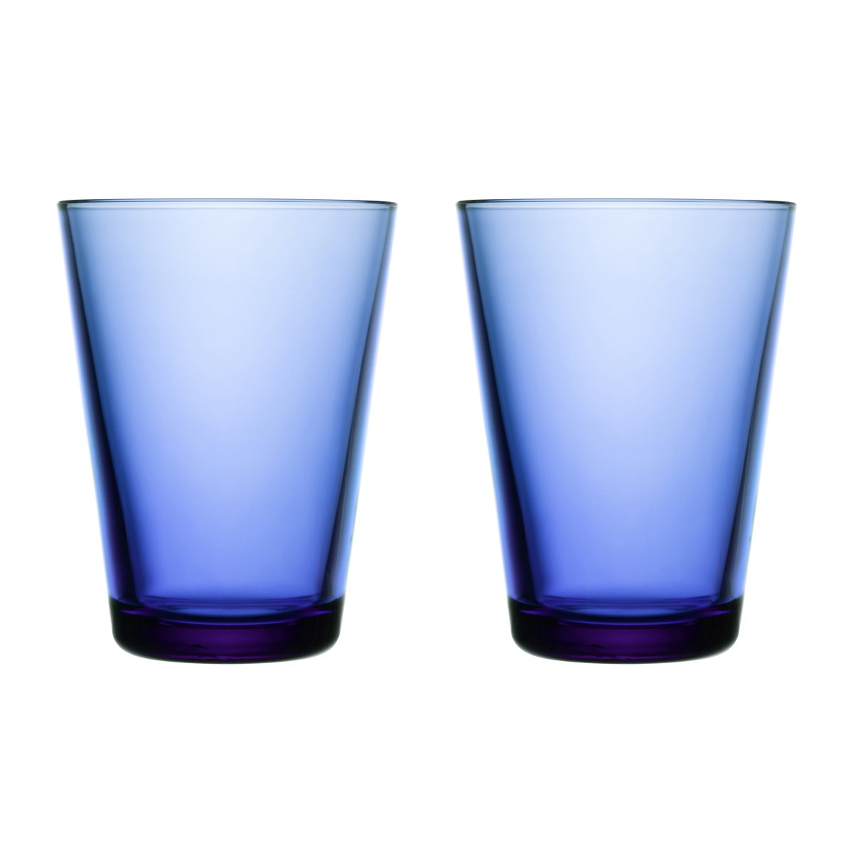 Iittala Kartio juomalasi 40 cl 2 kpl Ultramariininsininen