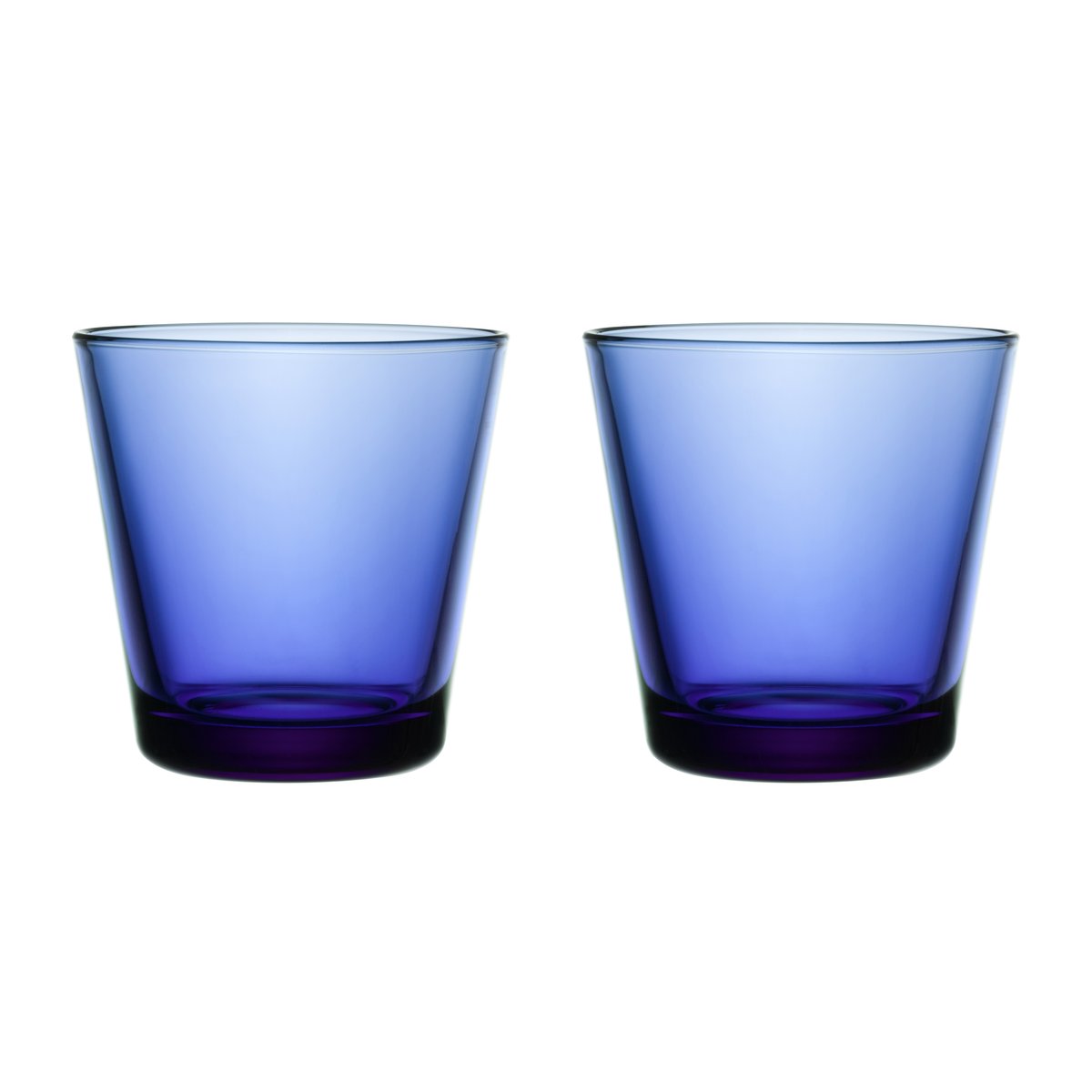 Iittala Kartio lasi 21 cl 2 pakkaus 2 kpl Ultramariininsininen