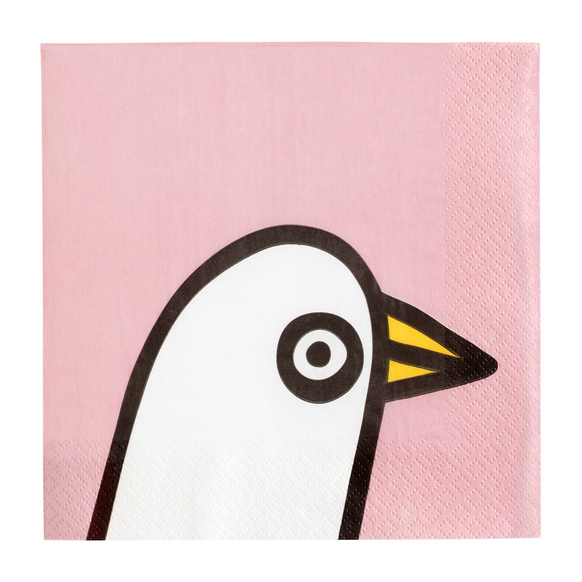 Iittala Oiva Toikka Birdie lautasliina 20-pack Rosa