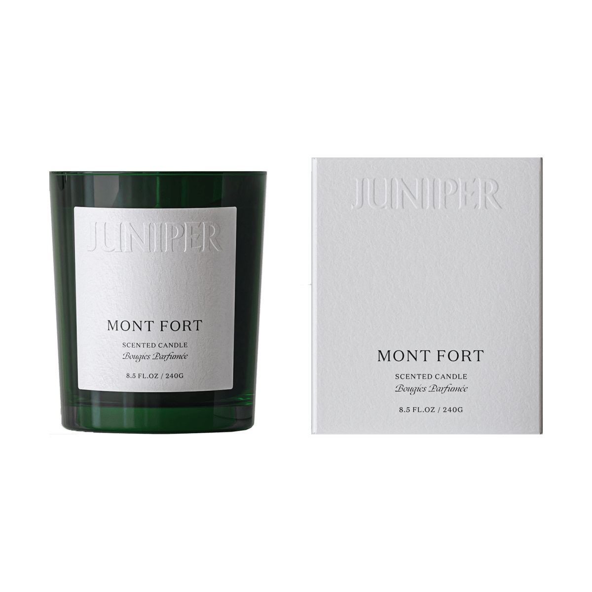 Juniper Mont Fort -tuoksukynttilä 240 g