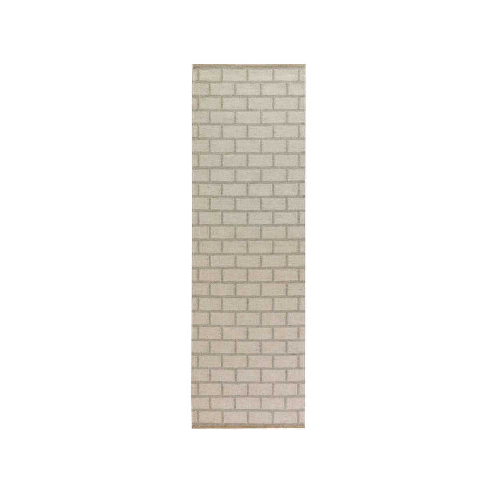 Kateha Brick käytävämatto Light grey 80 x 250 cm