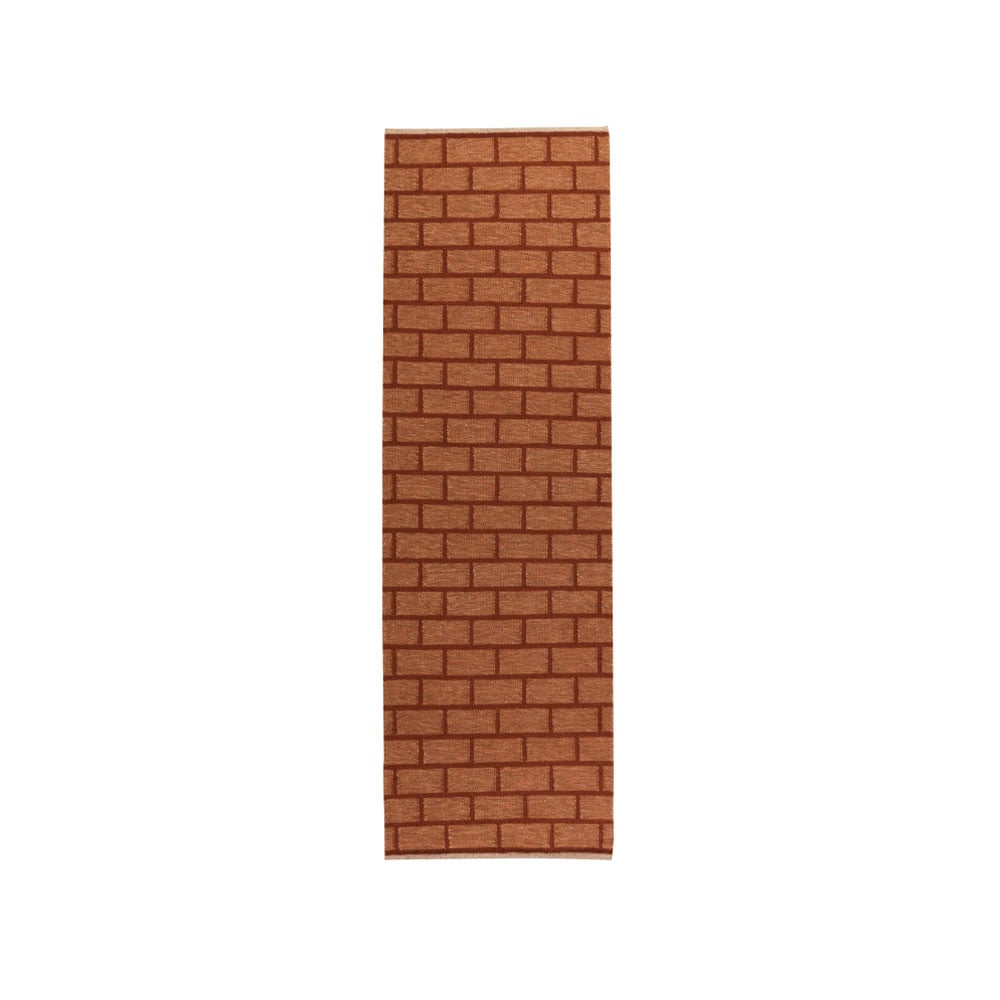 Kateha Brick käytävämatto Rust 80 x 250 cm