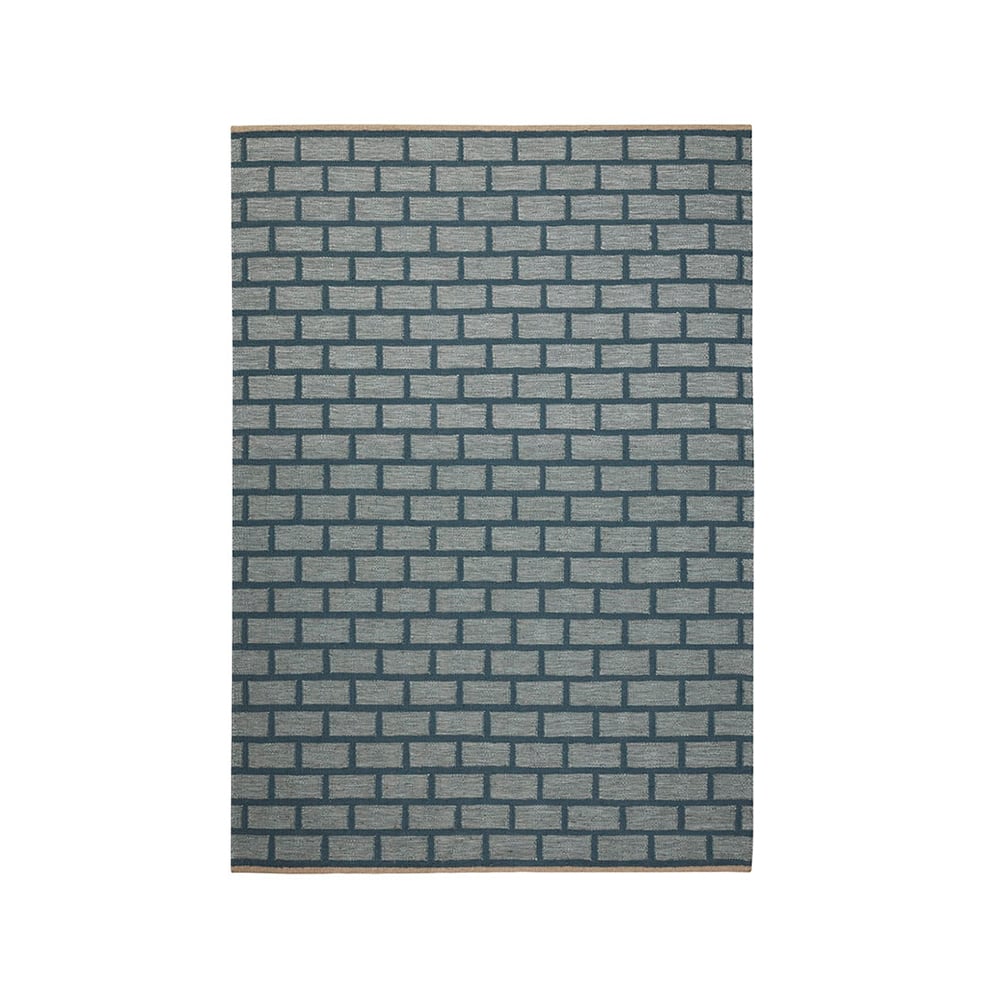 Kateha Brick matto Green 170 x 240 cm