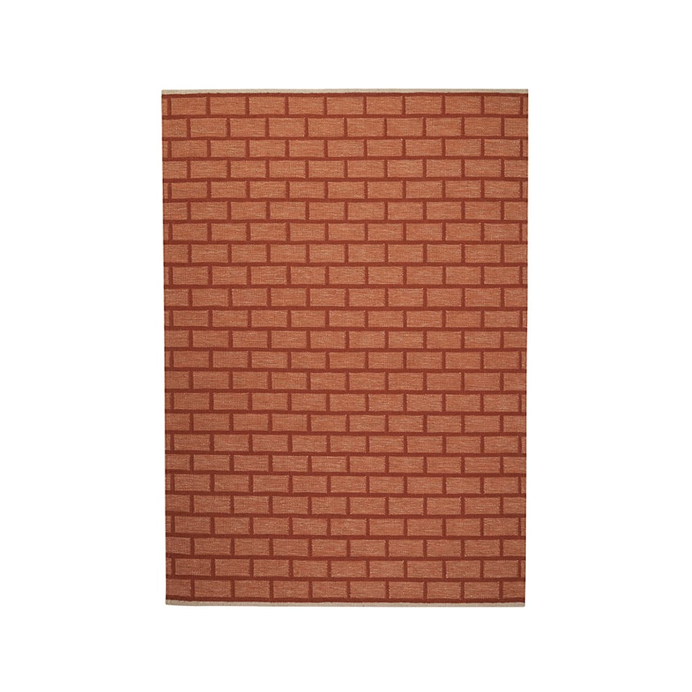 Kateha Brick matto Rust 170 x 240 cm