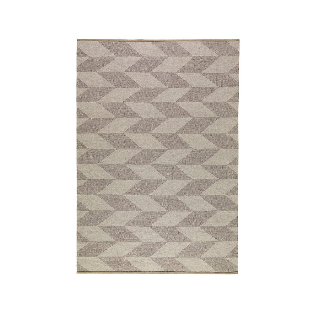 Kateha Herringbone Weave -matto Light beige 200 x 300 cm