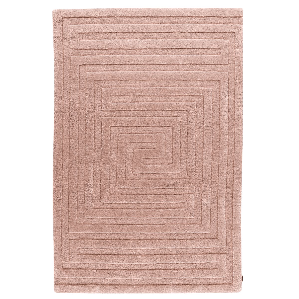 Kateha Mini-Labyrint lasten matto 120×180 cm rose 40 (pinkki)