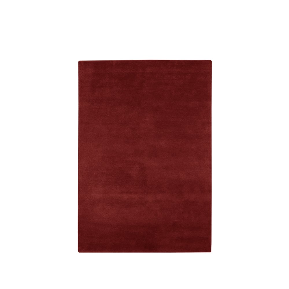 Kateha Sencillo matto Dark red 170 x 240 cm