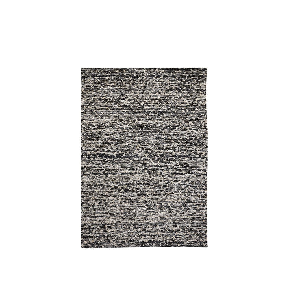 Kateha Woolly matto Black/white 170 x 240 cm