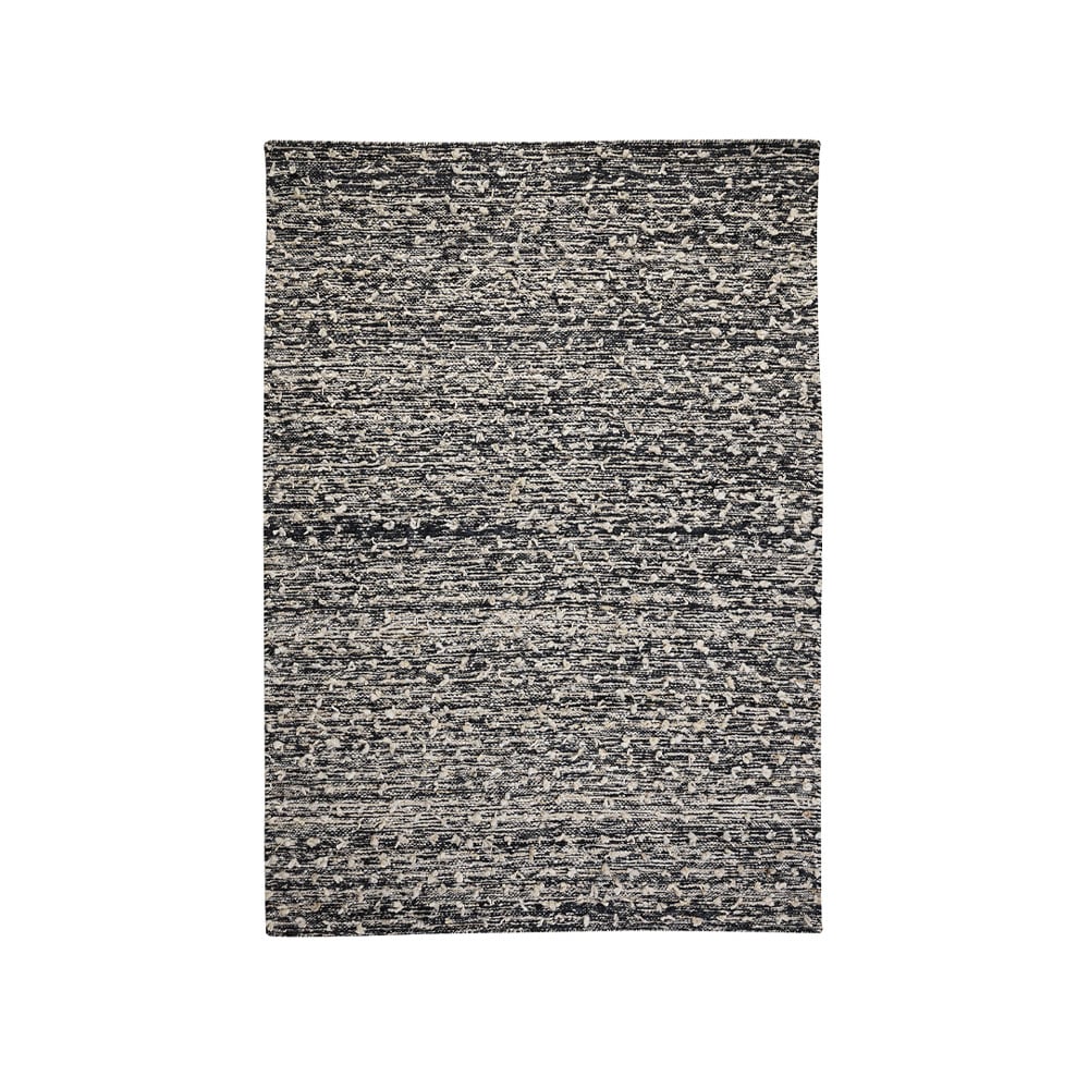 Kateha Woolly matto Black/white 200 x 300 cm