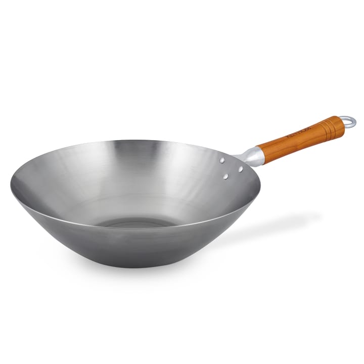 Ken Hom classic carbon wok-pannu Ø32 cm, Teräs Ken Hom