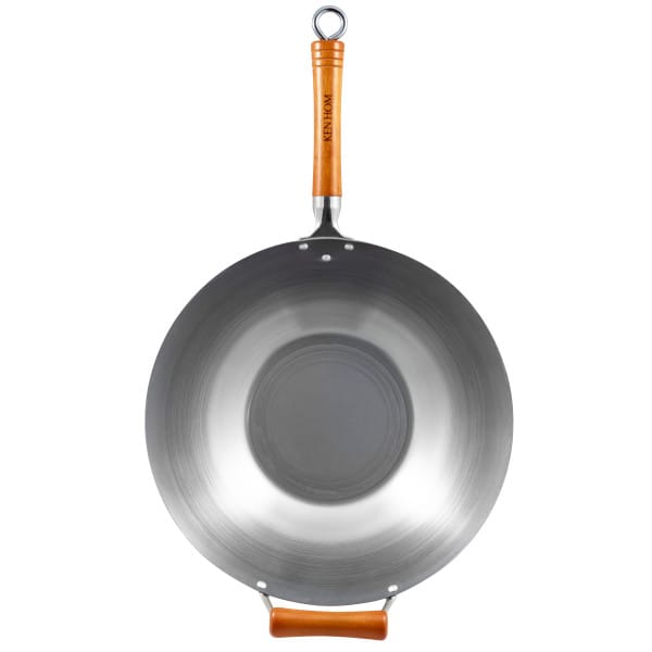 Ken Hom excellence carbon wokkipannu Ø36 cm, Teräs Ken Hom