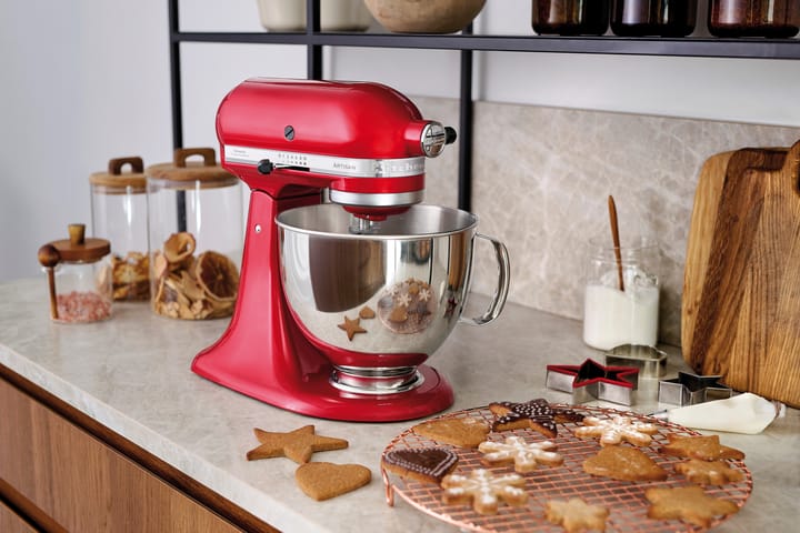 Artisan 5KSM175 keittiökone lisävarusteilla 4,8 L - Candy apple - KitchenAid