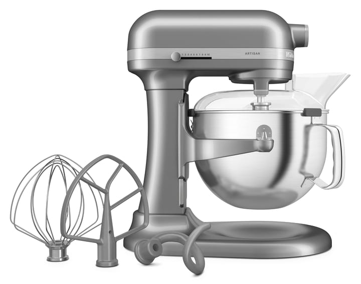 Artisan keittiökone nostovarrella 5,6 L - Contour silver - KitchenAid