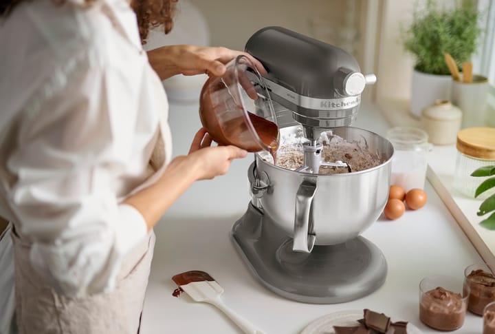 Artisan keittiökone nostovarrella 5,6 L - Contour silver - KitchenAid