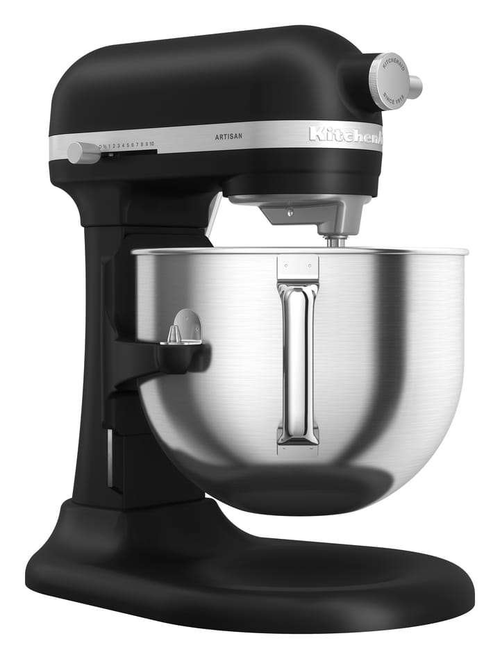 Artisan keittiökone nostovarrella, 6,6 L - Black matte - KitchenAid