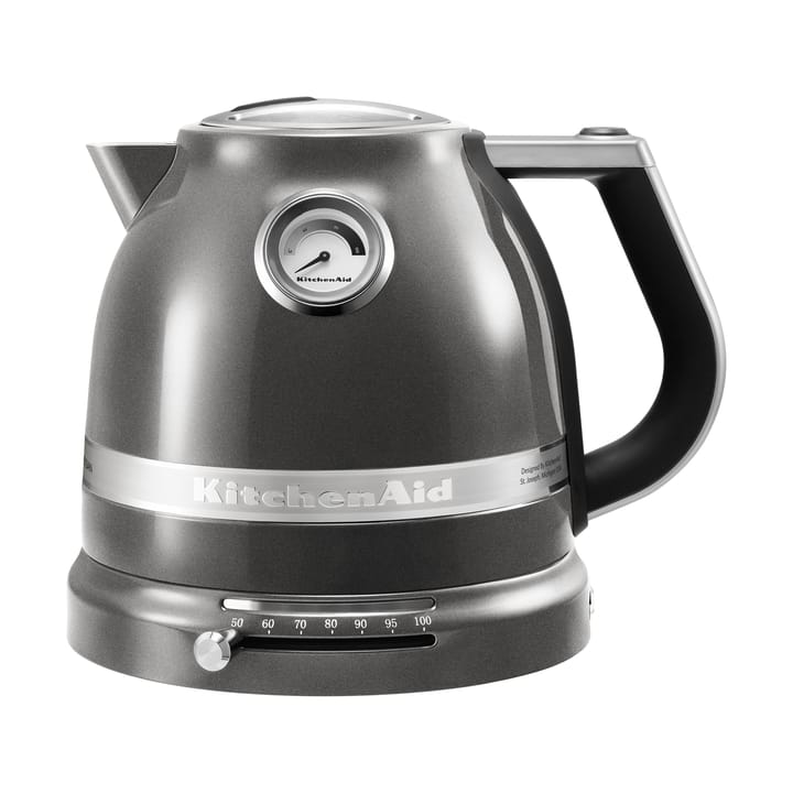 Artisan vedenkeitin säädettävällä lämpötilalla 1,5 L - Medallion silver - KitchenAid