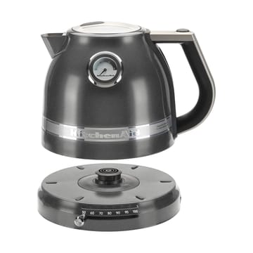 Artisan vedenkeitin säädettävällä lämpötilalla 1,5 L - Medallion silver - KitchenAid