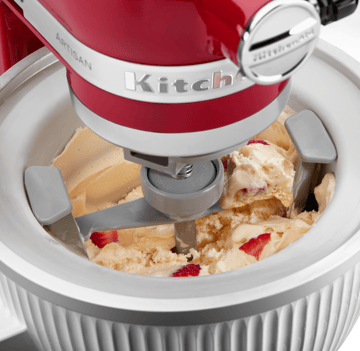 KitchenAid jäätelökone 1,9 L keittiökoneeseen - White - KitchenAid