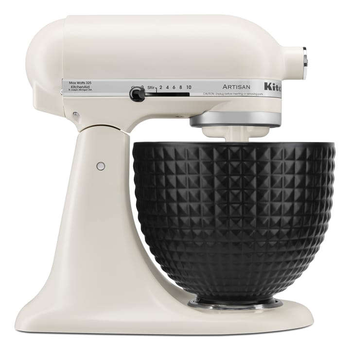 KitchenAid keraaminen kulho ilman kahvaa 4,7 L - Black studded - KitchenAid