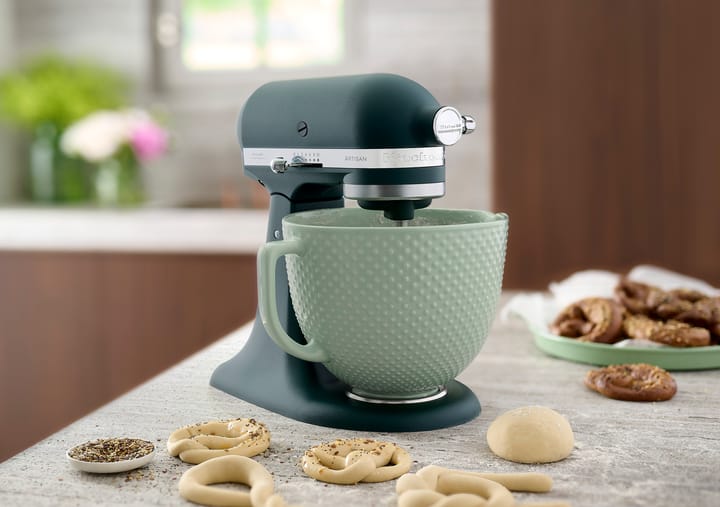 KitchenAid keraaminen kulho kahvalla 4,7 L - Dew drop - KitchenAid