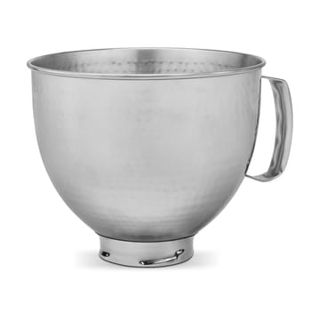 KitchenAid kulho ruostumatonta terästä 4,8 L - Hammered stainless steel - KitchenAid