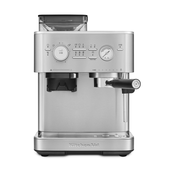 KitchenAid puoliautomaattinen espressokone jauhimella - Ruostumaton teräs - KitchenAid