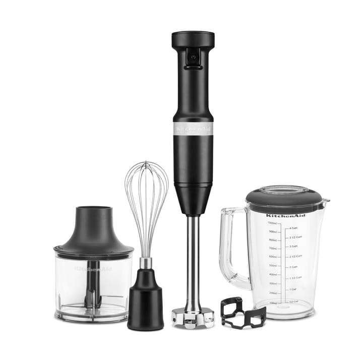 KitchenAid sauvasekoitinsetti - Black matte - KitchenAid