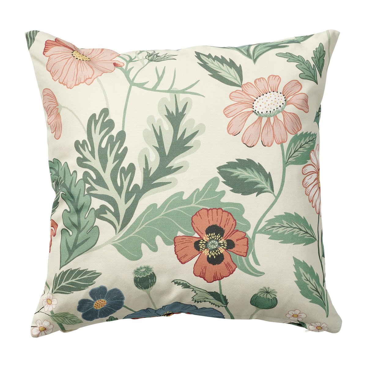 Klippan Yllefabrik Bloom tyynynpäällinen 45×45 cm Creme