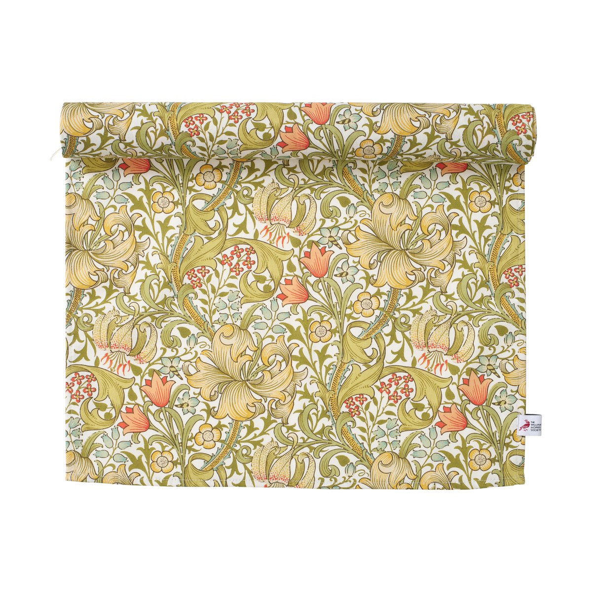 Klippan Yllefabrik Golden Lily kaitaliina 45×150 cm Multi