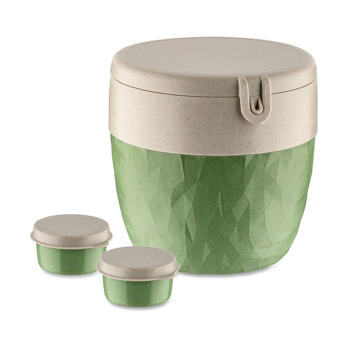 Koziol Bentobox lounasrasia L Nature leaf green