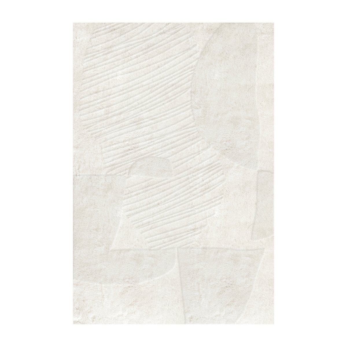 Layered Artisan Guild -villamatto Bone white 250 x 350 cm