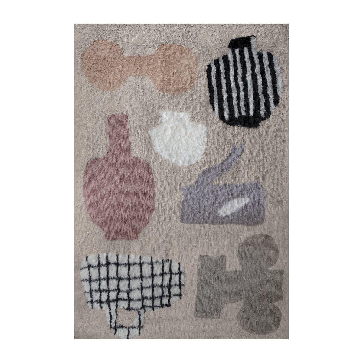 Layered Picnic villamatto Beige 250 x 350 cm